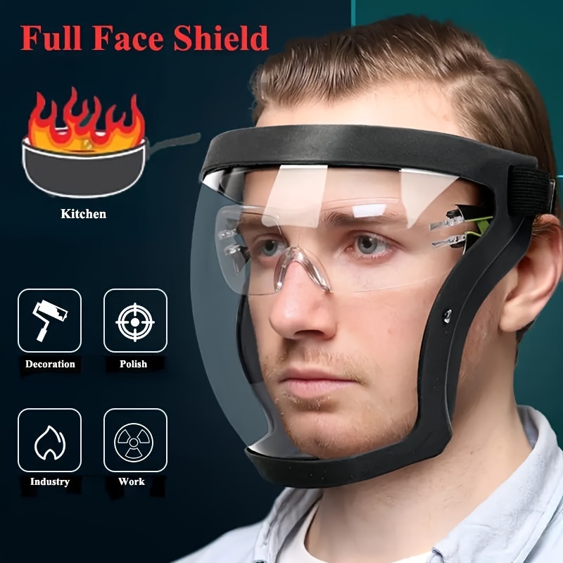 Woodworking Face Shield - Прозрачная защитная маска для всего лица