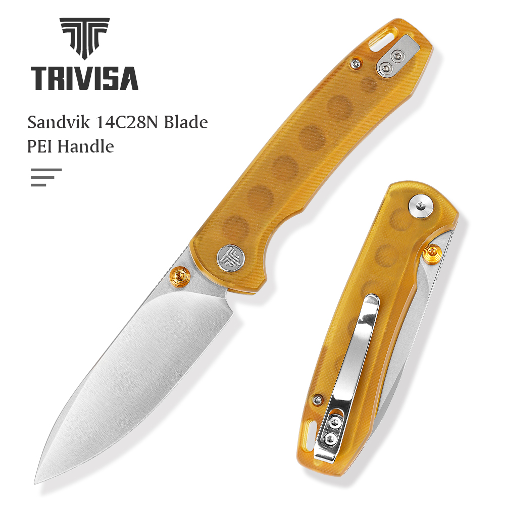 Woodworking Gifts For Men - Складной карманный нож TRIVISA Dragonfly для