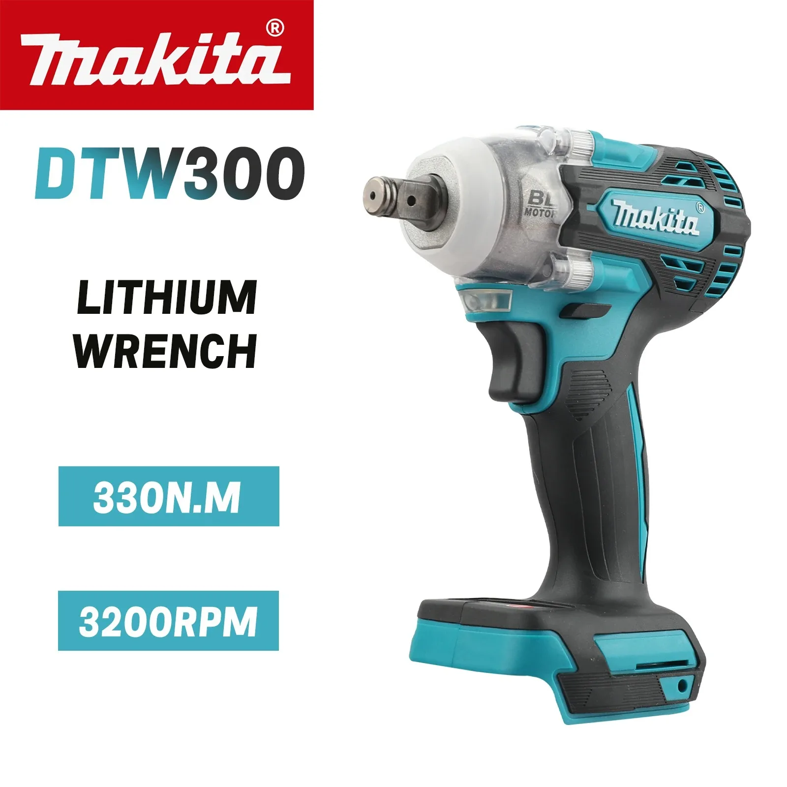 Makita Drill Dtw300 - Ударный гайковерт Makita DTW300 18В, бесщеточный,