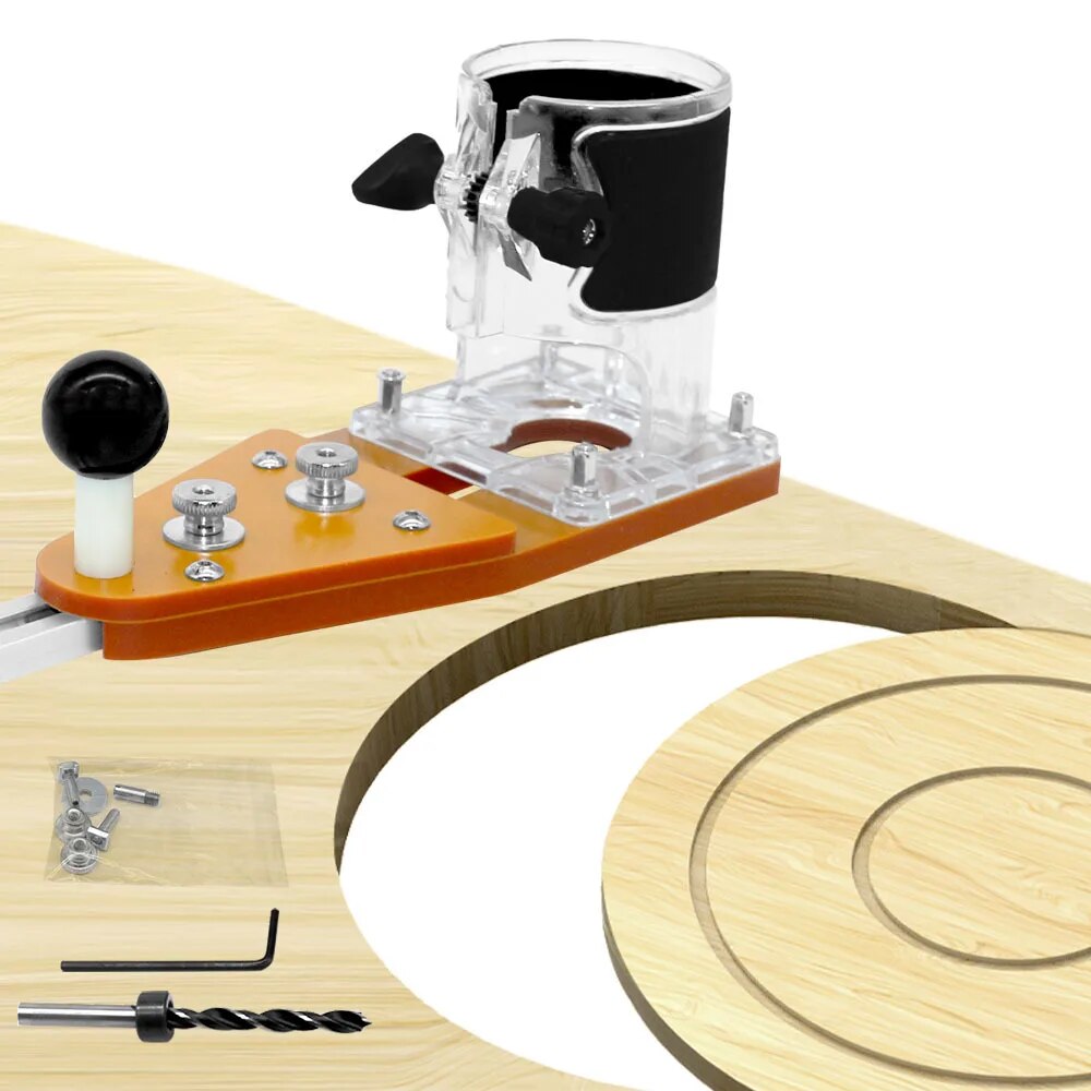 Woodworking Jointer - Приспособление для резки круга для электрического