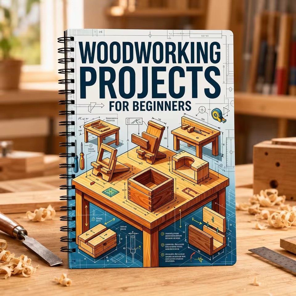 Woodworking Ebook - Руководство по деревообработке для начинающих: Книга