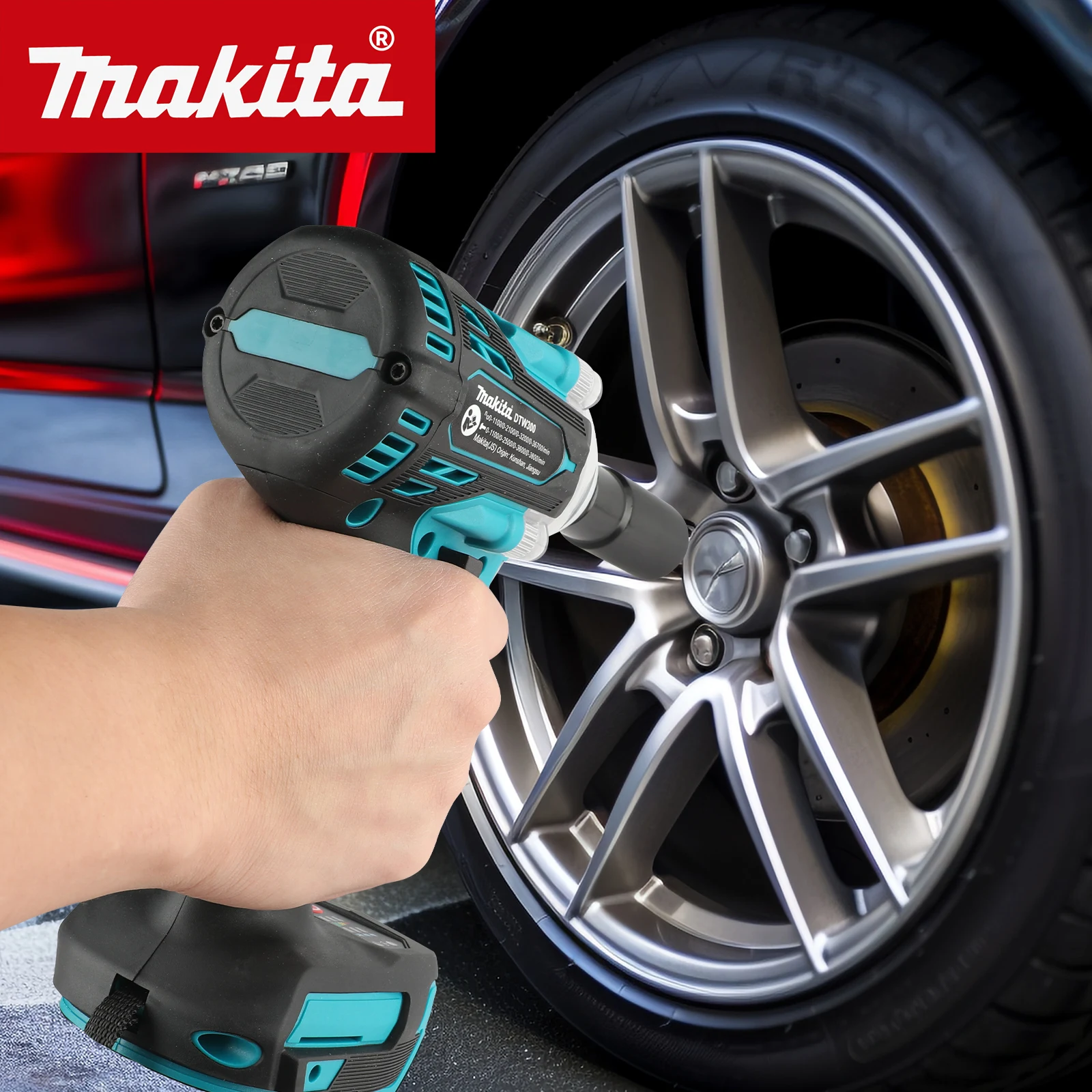 Makita Drill Dtw300 - Ударный гайковерт MAKITA DTW300Z с бесщеточным