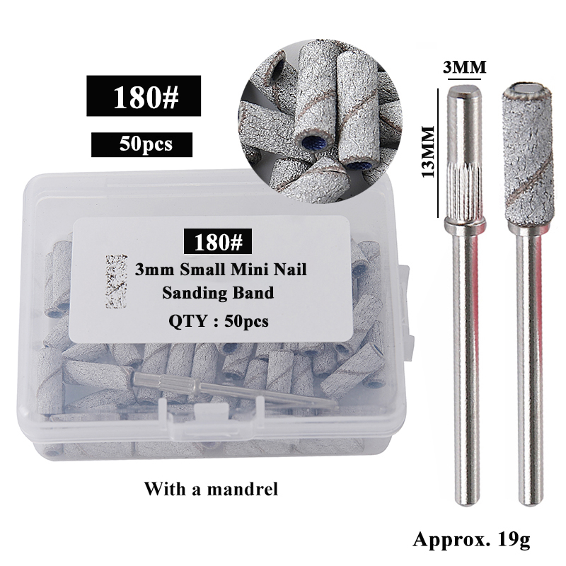 Woodworking Nails - 50 шт./кор. 3 мм мини-шлифовальные ленты