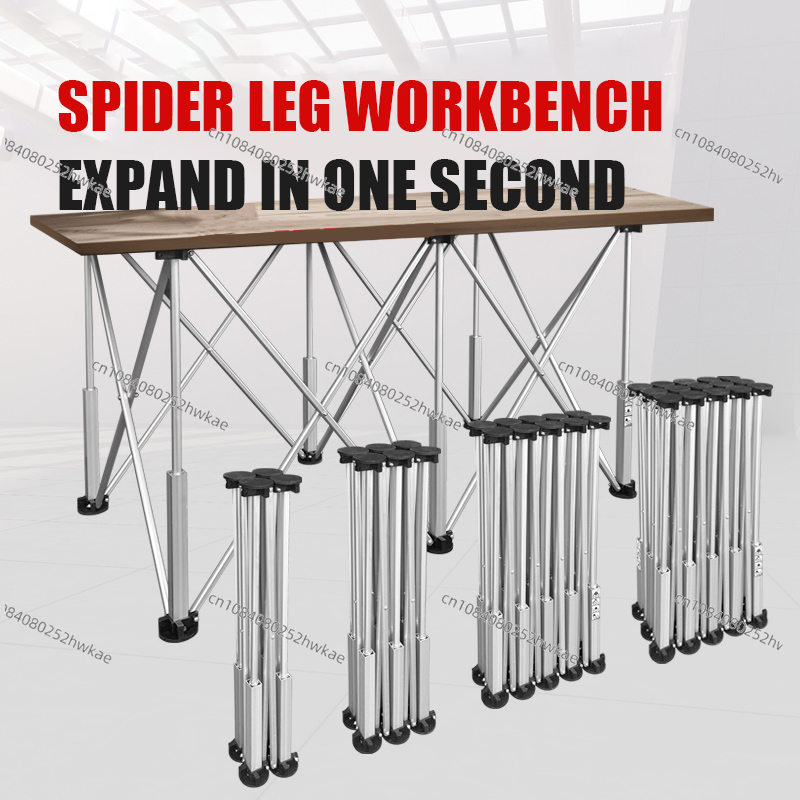 Woodworking Workbench - Складной деревянный рабочий стол, тарелка для