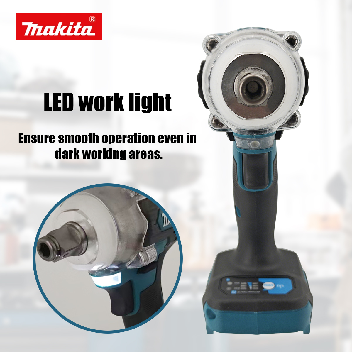 Бесщеточный ударный гайковерт  – обзор и цена Makita Drill Dtw300