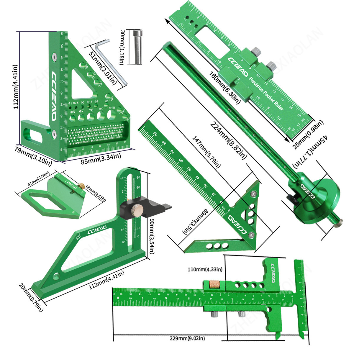 Набор измерительных инструмент – обзор и цена Woodworking Plans Free