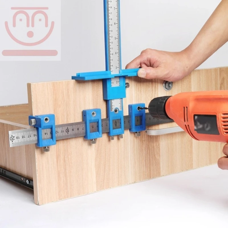Позиционер для ручек мебельной – обзор и цена Woodworking Drill