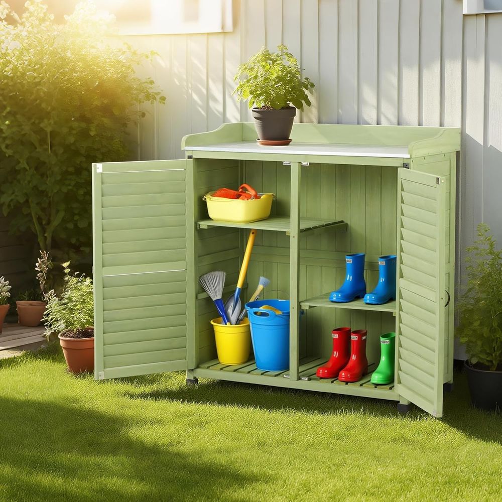 Уличная верстак-тумба для садо – обзор и цена Woodworking Workbench