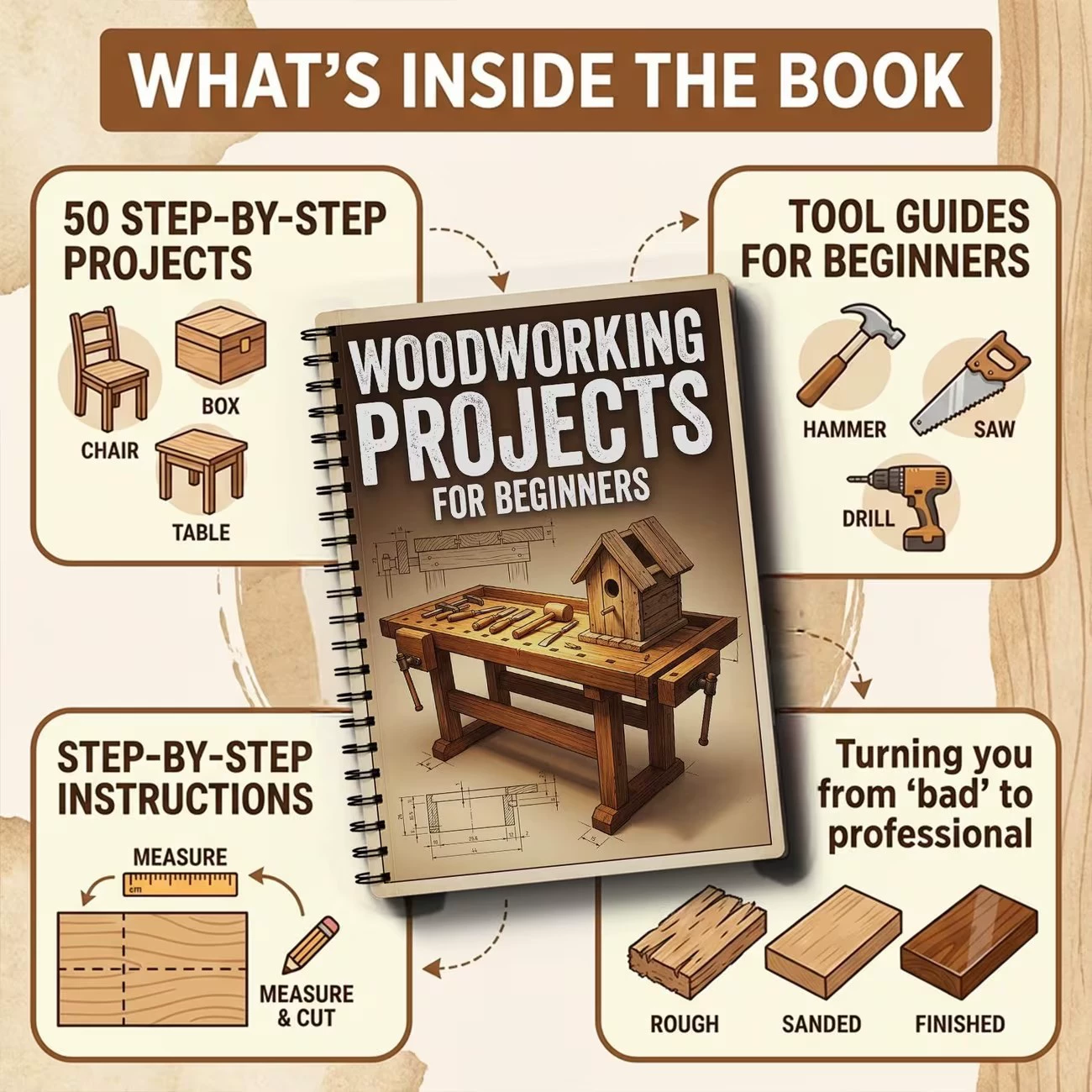 Книга по деревообработке для н – обзор и цена Woodworking Ebook
