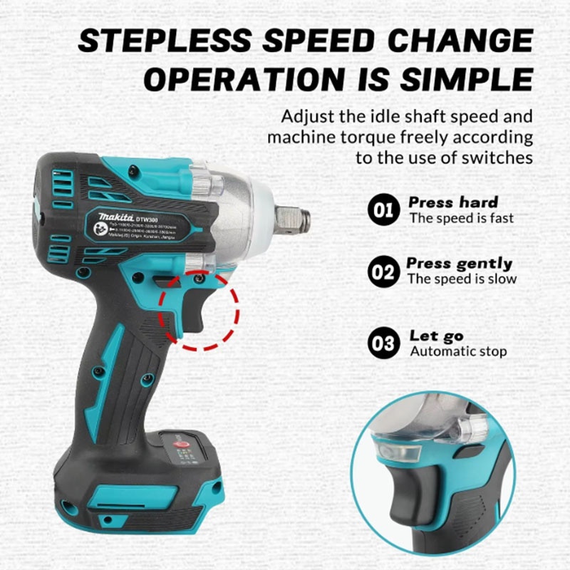 Бесщеточный аккумуляторный уда – обзор и цена Makita Drill Dtw300