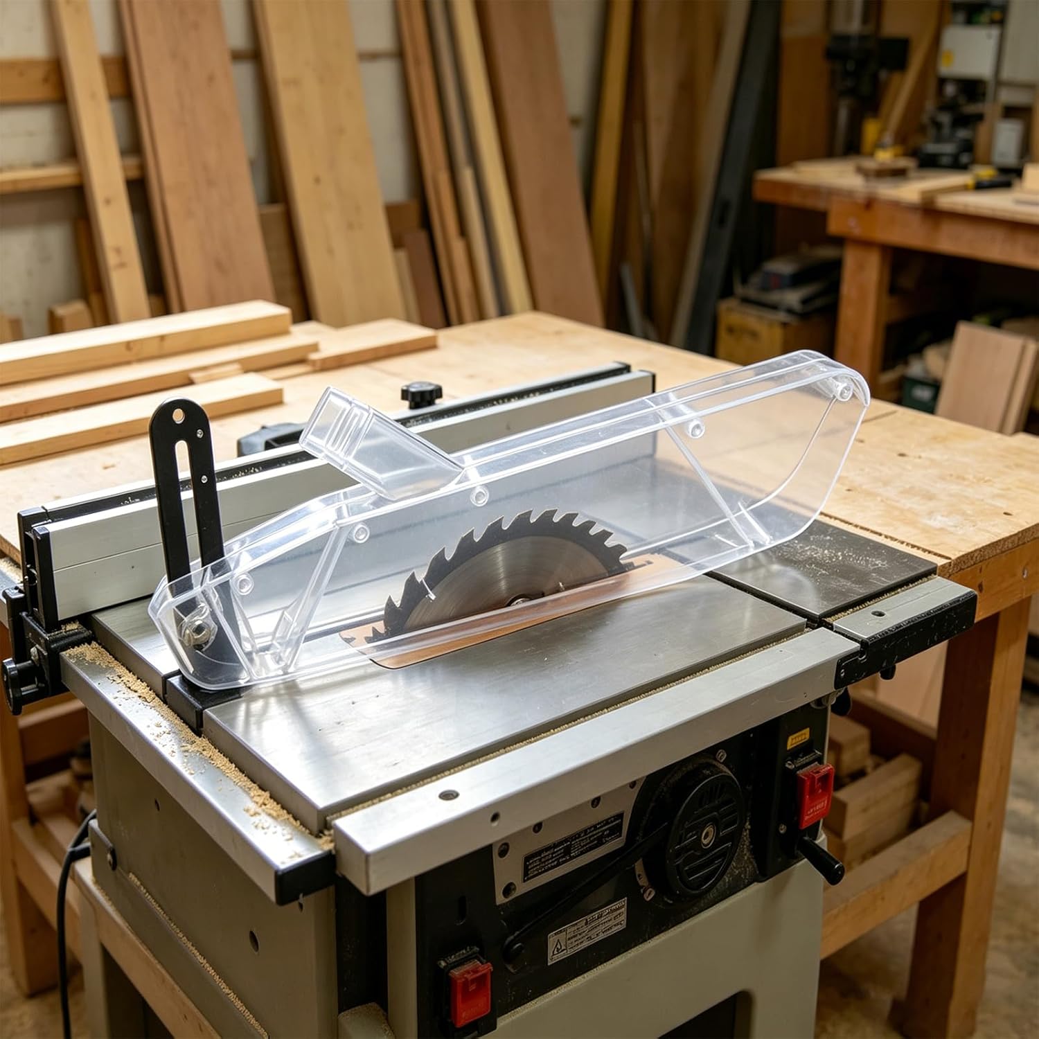 Защитный кожух для дисковой пи – обзор и цена Woodworking Face Shield