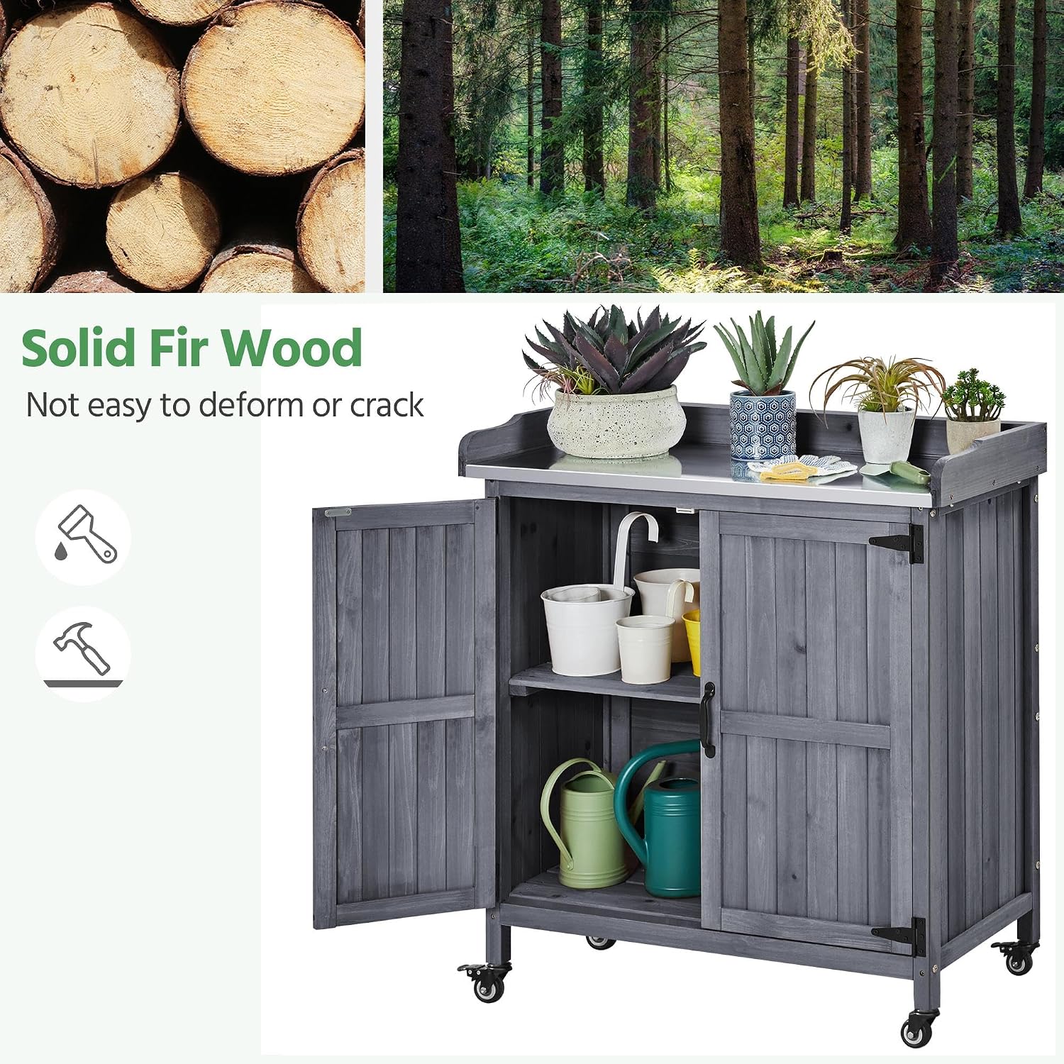 Садовый стол-верстак для расте – обзор и цена Woodworking Workbench