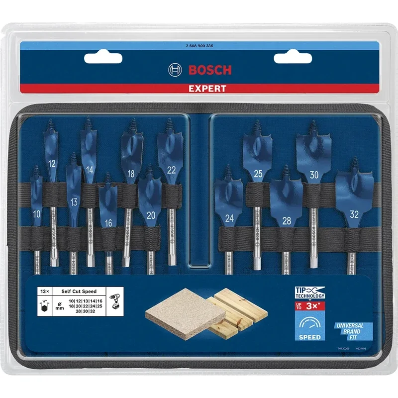 Набор сверл Bosch EXPERT Self  – обзор и цена Woodworking Drill