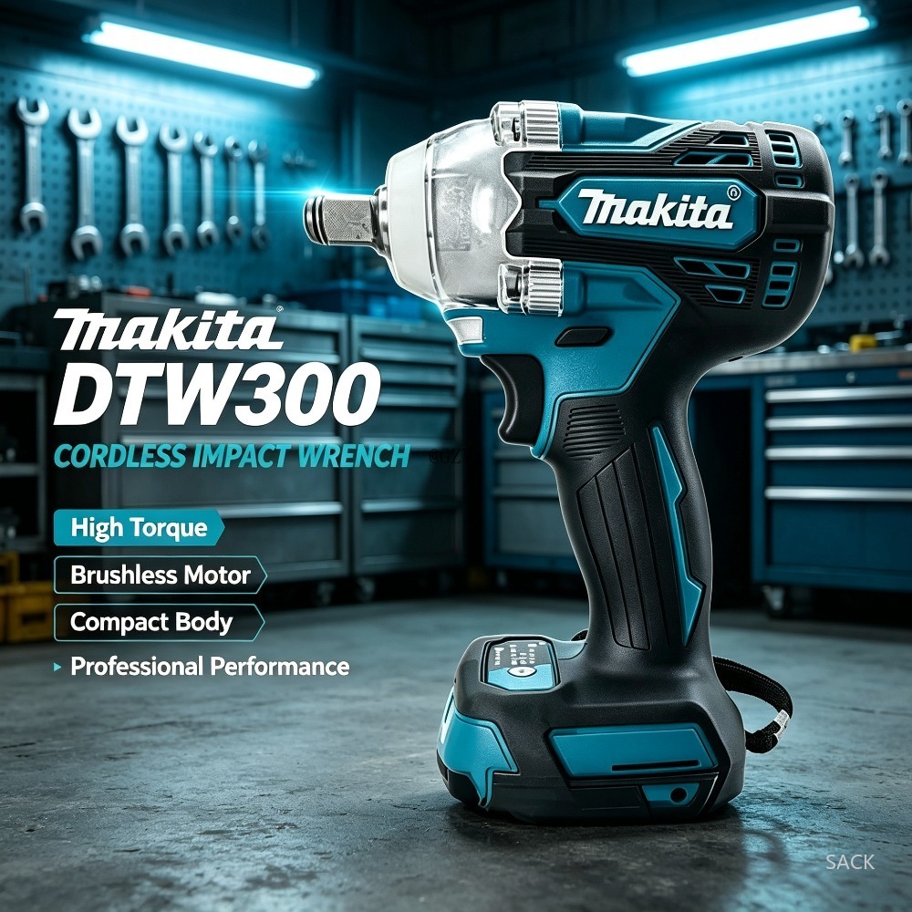 Бесщеточный аккумуляторный уда – обзор и цена Makita Drill Dtw300